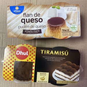 Postre queso tiramisú